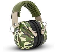 Schallwerk ® Work+ auriculares aislantes ruido - orejeras de tamaño ajustable - amortigua el ruido y protege el oído - ideal en el trabajo - protección auditiva laboral (Camouflage Green)