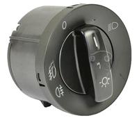 Schalter Luces Principales 10-Polig METZGER 0916418 Cromado/Negro Para VW GOLF
