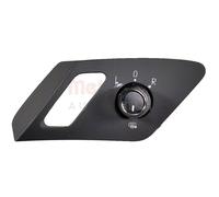 Schalter Verstellung Exterior Espejos Eléctrica Negro METZGER Para u.a. VW GOLF