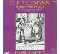 SCHARAPAN GERARD (flauto) - Quartetto di Parigi vol.3 Quartetto di Parigi n.1 (1738) Concerto n.1 in SOL Quartetto di Parigi n.3 (1738) Sonata n.1 in LA Quartetto di Parigi n.4 (1738) Sonata n.2 in sol Quartetto di Parigi n.6 (1738) Suite n.2 in si