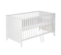 Schardt 04 065 19 02 combinado Lenny cama infantil, 70 x 140 cm), color blanco lacado