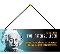 Schatzmix Blechschild Es Gibt Nur 2 Arten zu Leben Metallschild Wanddeko 27x10cm m. Kordel Señal metálica, hojalata, Multicolor, 27x10 cm