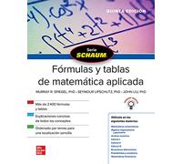 SCHAUM FORMULAS Y TABLAS DE MATEMATICA APLICADA - 9786071514646 (SIN COLECCION)