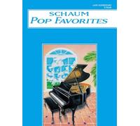 Schaum pop favorites: late elementary b book piano: The Blue Book