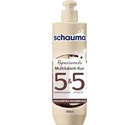 SCHAUMA 5&5 Tratamiento reparador multitalent (300 ml), mascarilla para el cabello reparando intensamente, tratamiento para el cabello para sellar las puntas abiertas y menos roturas, para cabello