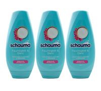 Schauma Acondicionador Hidratación Y Brillo 3 X 250Ml Para Cabello Normal A Seco