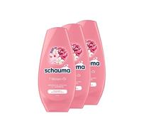Schauma Acondicionador Schwarzkopf 7 de aceite de flores (3 x 250 ml), acondicionador para cabello seco y agotado, acondicionador aporta un brillo radiante sin apelmazarse