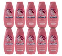 Schauma Champú 7 Blüten-öl Reparación 10x 400ml Para Seco & Erschöpftem Pelo