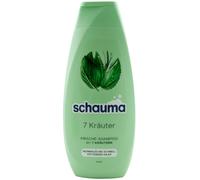Schauma Champú 7 Hierbas 3 X 400ML Para Cabello Normal - Graso Rápido Vegano
