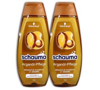 Schauma - Champú para el cuidado del aceite de argán (2 unidades, 400 ml)