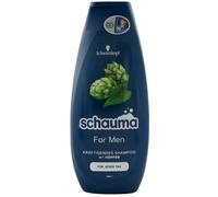 Schauma Champú PARA HOMBRES 1 x 400ml Uso Diario Nueva Fórmula con Lúpulo Vegano
