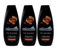 Schauma Champú activador de cabello con cafeína (400 ml), champú para el cabello promueve la liberación de factores de crecimiento, el champú fortalece el cabello