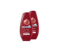 Schauma Schwarzkopf Color Shine - Acondicionador de color (2 x 250 ml), acondicionador para el cabello para un brillo duradero en cabellos teñidos, teñidos o con mechas