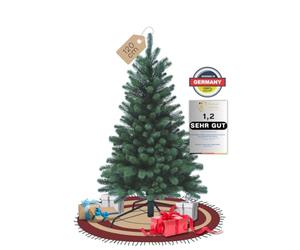 SCHAUMEX Árbol de Navidad artificial premium, 100% moldeado por inyección, abeto de Nordmann realista, varios tamaños disponibles (sin iluminación LED, 120 cm)