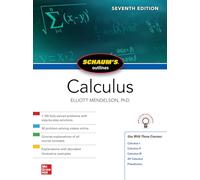 Schaum's Outline of Calculus, Seventh Edition (Schaum's Outlines)