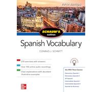 Schaum's Outline of Spanish Vocabulary – Quinta edición (SCHAUMS' HUMANITIES SOC SCIENC)