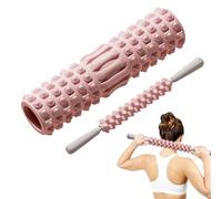 Schaumstoffrolle für Beine - Workout-Yoga-Rolle aus EVA mit mittlerer Dichte | Tiefengewebe-Massagerolle für Dehnübungen, Yoga-Fitness-Trainingsrolle für Arme, Füße