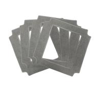 Schbot Paños de Repuesto Wind X3 - Pack de 5 Almohadillas de Microfibra para Limpieza sin Rayas, Reutilizables, Duraderas y de Fácil Colocación para un Rendimiento Óptimo del Robot