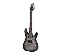 Schecter C-6 Plus Charcoal Burst Electric Guitar