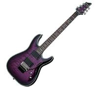Schecter edición especial Hellraiser C-1 fr, See-Thru morado Burst