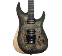 Schecter Reaper-6 FR - Guitarra eléctrica (ráfaga de carbón satinado)