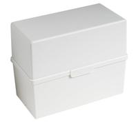 Schedari portatili in plastica Exacompta - A6 orizzontale - 164x85x130 mm - 51740D