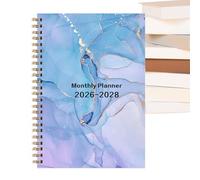 Schedule Planner 2026-2028 | Monthly Calendar | Coiled Appointment Journal With 36-month Tabs For Men Student Family Teacher Women