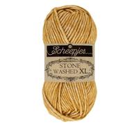 Scheepjes 1665-849 Stone Washed XL - Hilo de algodón 849 Yellow Jasper, 1 x 50 g