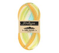Scheepjes Arcadia Striped 1x100g - 915 Tropical, Hilo para Tejer y Ganchillo
