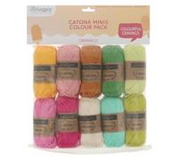 Scheepjes Catona colour pack 10x25g - 1pc - Creamsicle