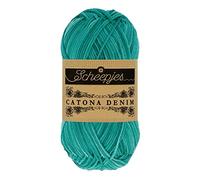 Scheepjes Catona Denim Yarn, 166, 10x50g, 10
