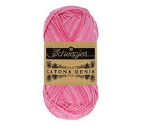 Scheepjes Catona Denim Yarn, Algodón, 135, 1x50g