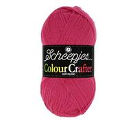 Scheepjes Colour Crafter - Ovillo de hilo acrílico de doble punto, 100 g, suave y antibolitas, para tejer, ganchillo, mantas y amigurumis (1083 Tilburg)
