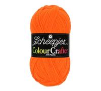 Scheepjes Colour Crafter - Ovillo de hilo acrílico de doble punto, 100 g, suave y antibolitas, para tejer, ganchillo, mantas y amigurumis (1256 La Haya)