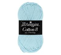 Scheepjes Cotton 8 Yarn, Algodón, 652, 1x50g