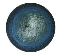 Scheepjes Cotton Whirl 1x1000m - 739 Frostbite - Hilo de Algodón Gris y Azul