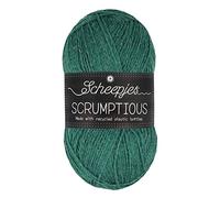 Scheepjes Delicioso Scrumptious Yarn, 50% poliéster Reciclado 50% acrílico, 338 Spirulina Bites, 5x100g, 5