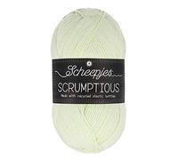 Scheepjes Delicioso Scrumptious Yarn, poliéster Reciclado 50% acrílico, 317 Honeydew Melon Sorbet, 1x100g