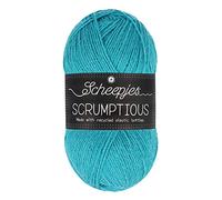 Scheepjes Delicioso Scrumptious Yarn, poliéster Reciclado 50% acrílico, 355 Bubblegum Ice Cream, 1x100g