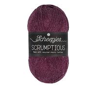 Scheepjes Delicioso Scrumptious Yarn, poliéster Reciclado 50% acrílico, 369 Mulled Wine Plum Cobbler, 1x100g