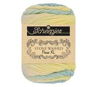 Scheepjes Flow XL Hilo Mezcla Algodón Acrílico, 03 Susurro, 65 g