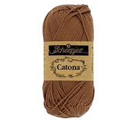 Scheepjes - Hilo de cerveza Scheepjes Catona 157 Root - 1 x 50 g