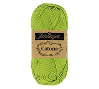 Scheepjes - Hilo Scheepjes Catona 205 Kiwi - 1 x 50 g