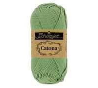 Scheepjes - Hilo Scheepjes Catona 212 verde salvia - 1 x 50 g