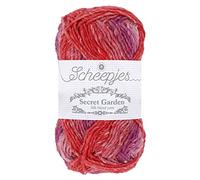 Scheepjes Jardín Secret Garden Yarn, 708 Rose Arch, 10x50g, 10