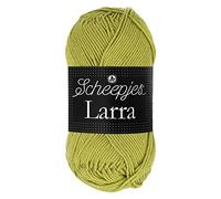 Scheepjes Larra 50g - 07436 Verde Hilo de Tejer y Crochet