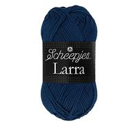 Scheepjes Larra Cotton Yarn 1x50g - 07370 Azul