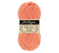 Scheepjes Merino Soft 1x50g - 642 Caravaggio, Pink Knitting Yarn