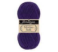 Scheepjes Merino Soft 50g - 638 Hockney, Purple Knitting & Crochet Yarn
