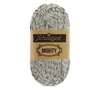 Scheepjes MIGHTY 1x50g - 754 Rock, Gris Hilo de Tejer y Ganchillo